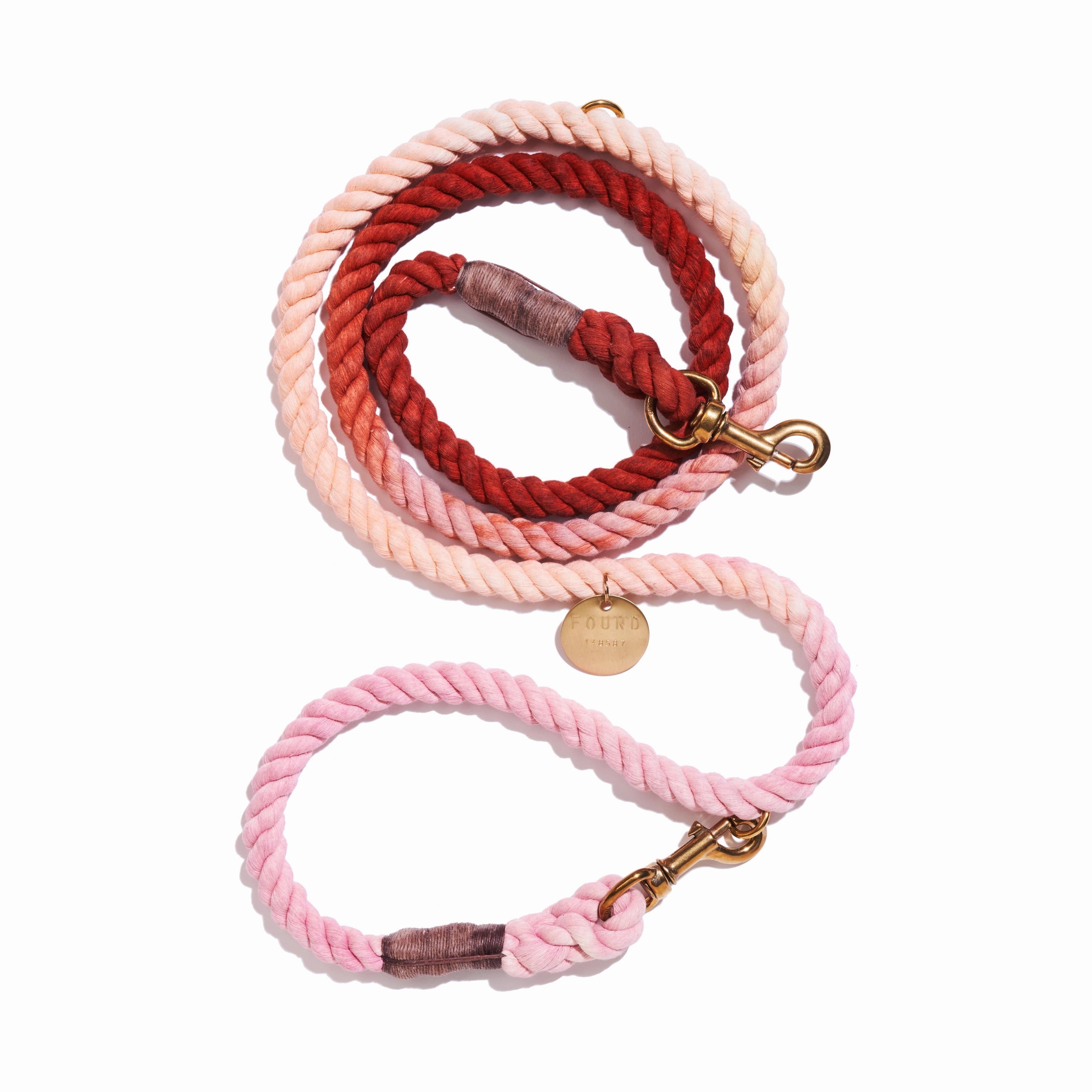 Arizona Rope Dog Leash, Adjustable & Secure Bolt Snap - Found my Animal