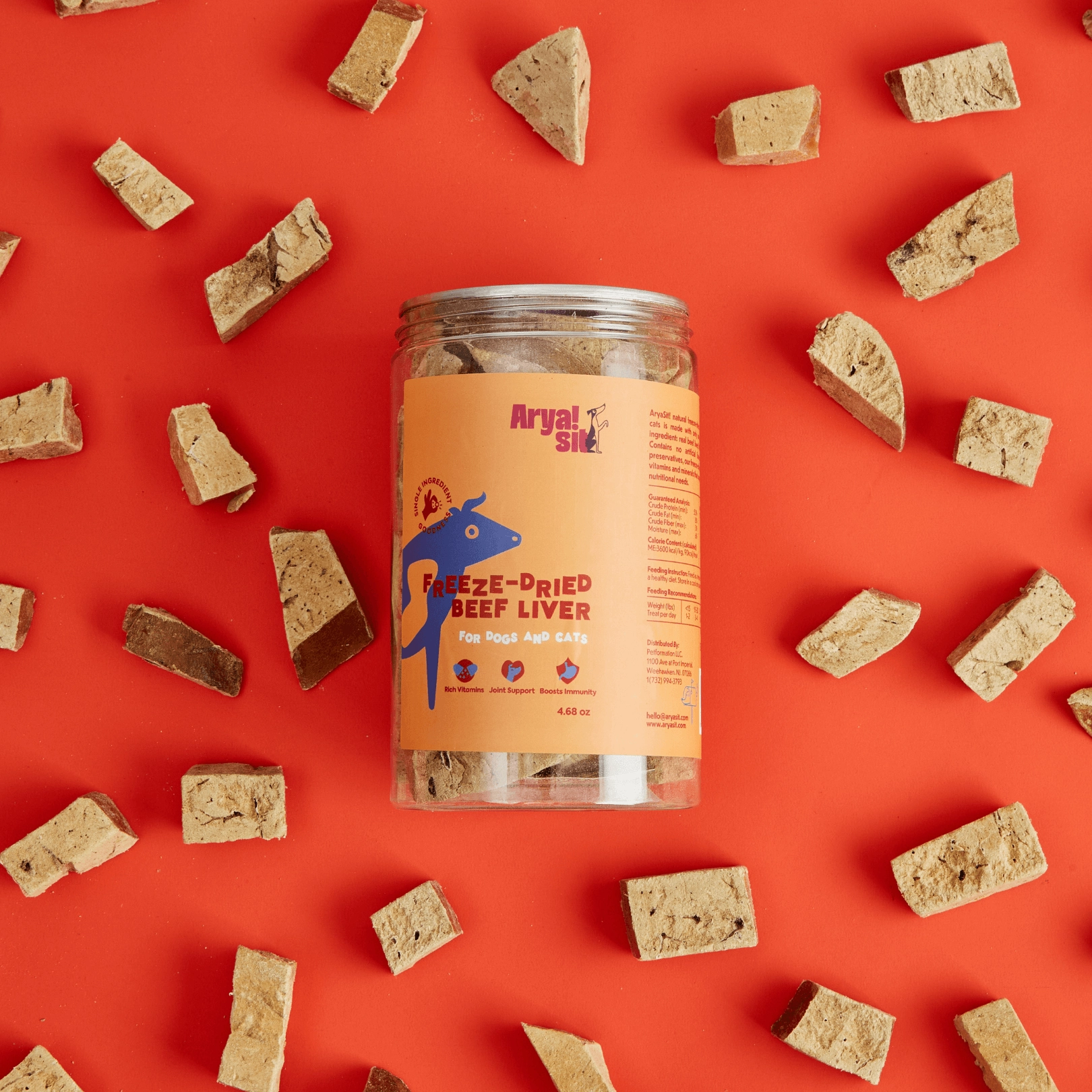 AryaSit! Freeze-Dried Beef Liver