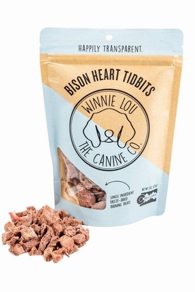 Bison Heart Tidbits - Winnie Lou - The Canine Company