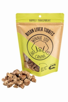 Bison Liver Tidbits - Winnie Lou - The Canine Company