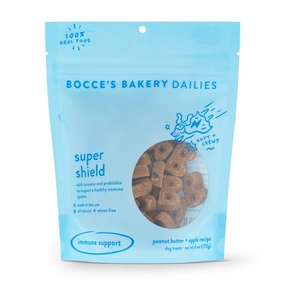 Bocce's Bakery Dailies Super Shield Peanut Butter   Apple Recipe Dog Treats