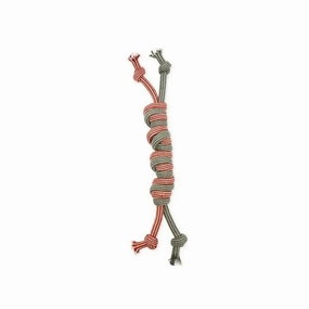 Extra Fresh Monkey Fist Bar Double Dog Tug Toy