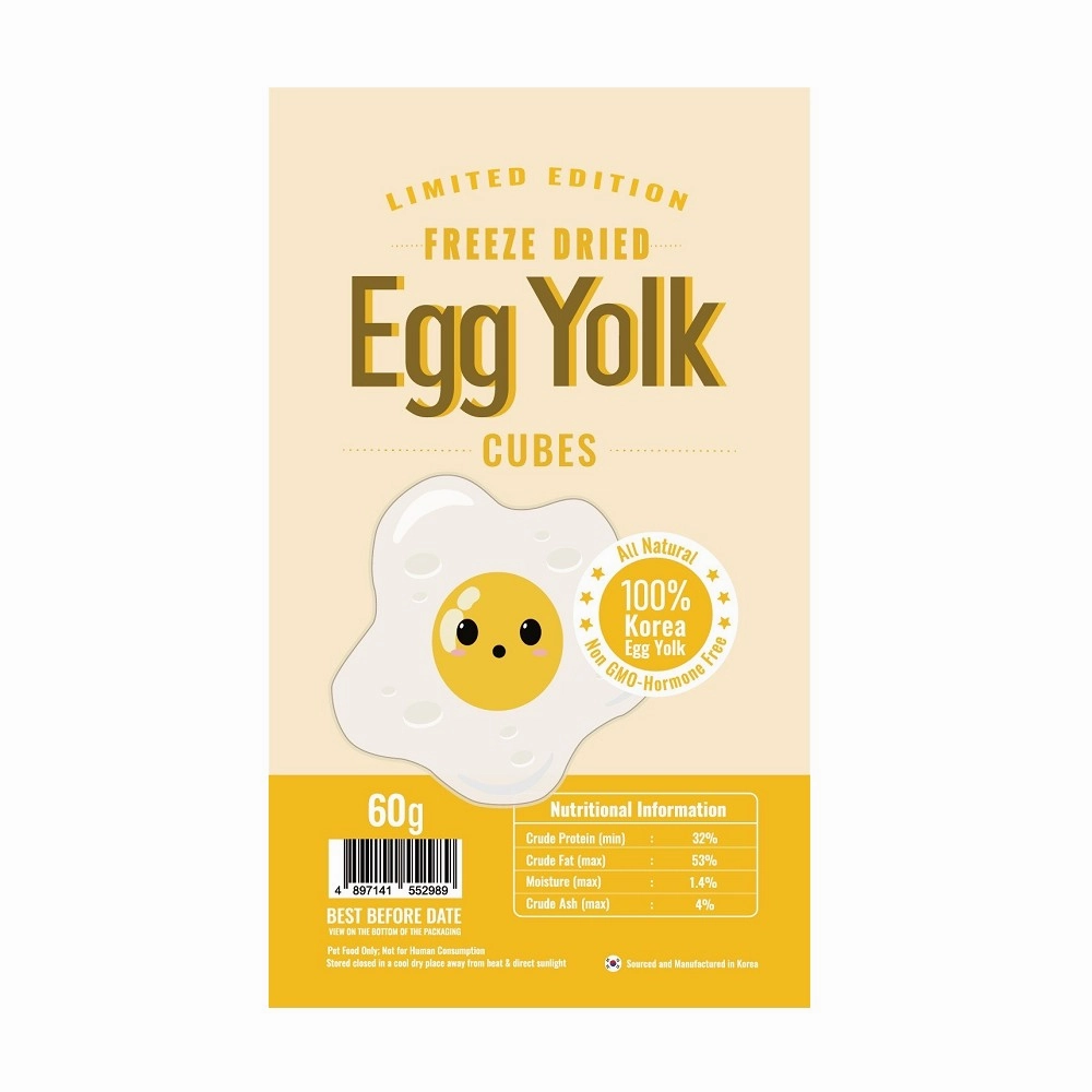 Limited Edition Freeze Dried Egg Yolk Treats for Dogs & Cats