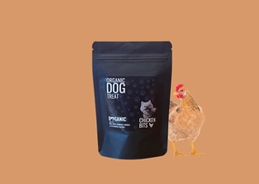 Organic Chicken Treat in Biodegradable Packaging 2oz