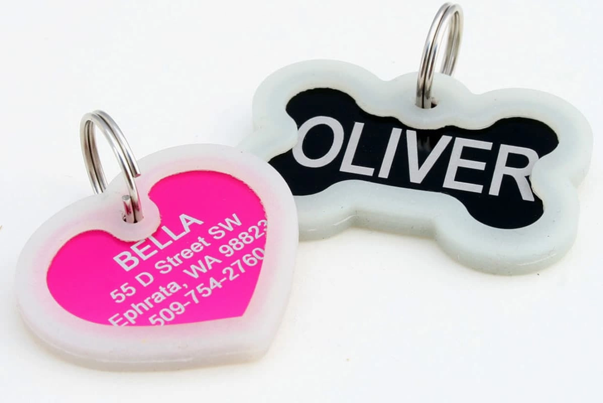 Pet ID Tags with Tag Silencer