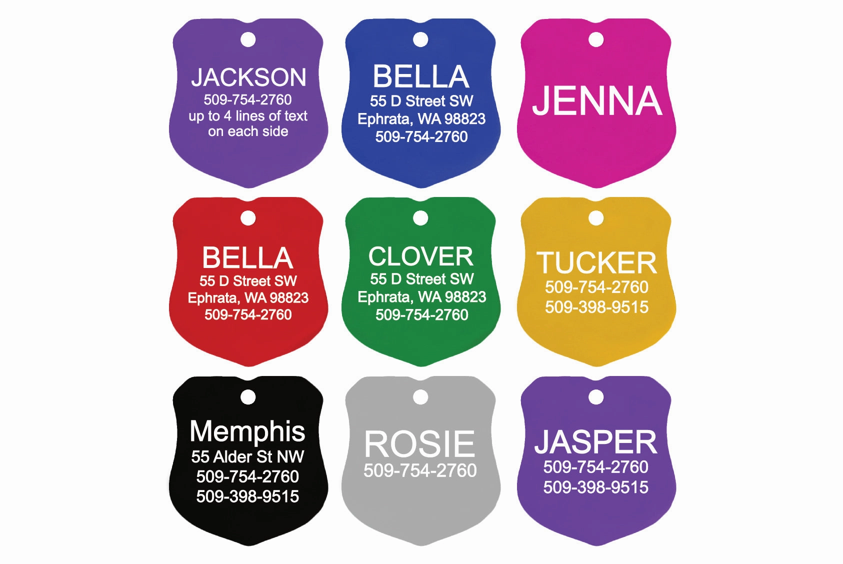 Ranger Badge Pet ID Tag