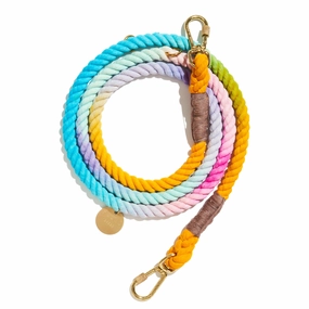 The Noelle Cotton Rope Dog Leash, Adjustable | Found My Animal